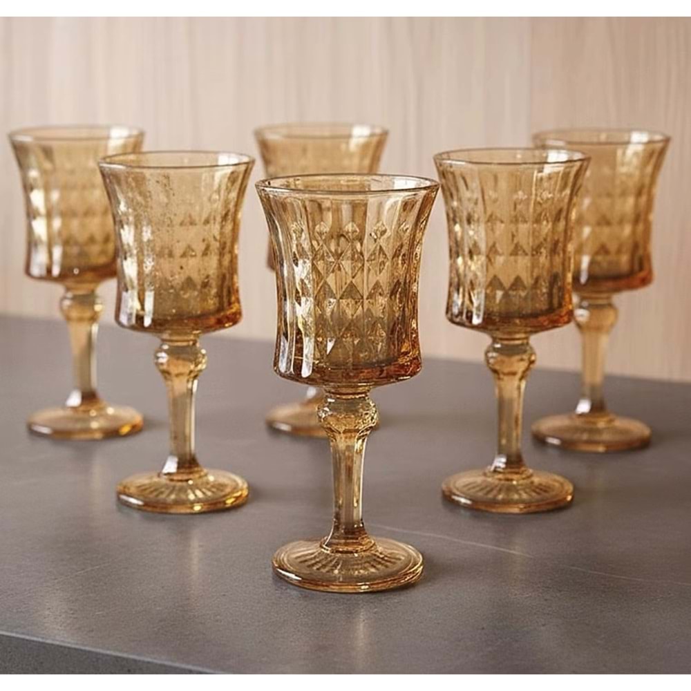 Herencıa Hisar 6 Lı Kahve Yanı Bal Lüster (8 Paket)