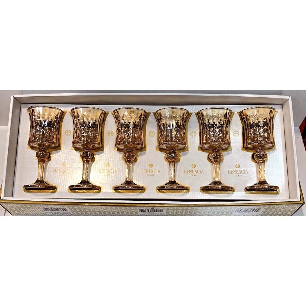 Herencıa Hisar 6 Lı Kahve Yanı Bal Lüster (8 Paket)