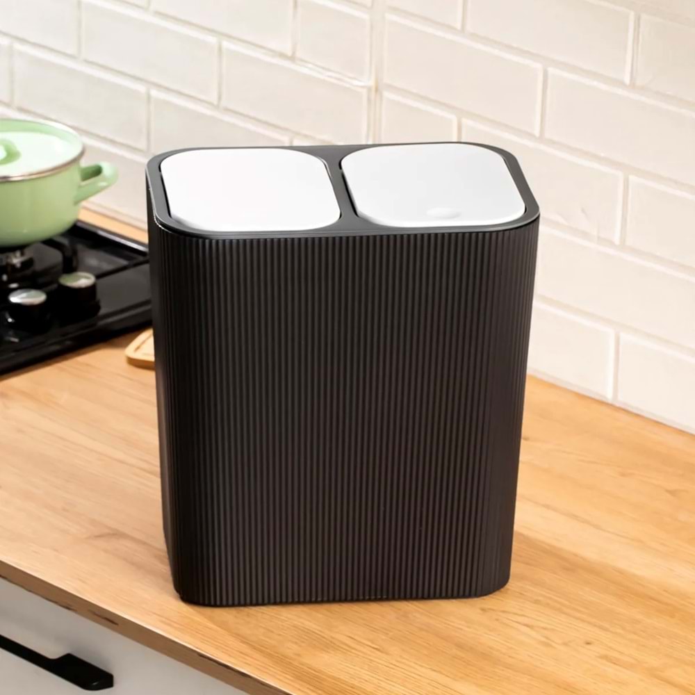 Perotti 13255 Mılton Greyblack Çöp Kov. 15 Lt (12 Adet)