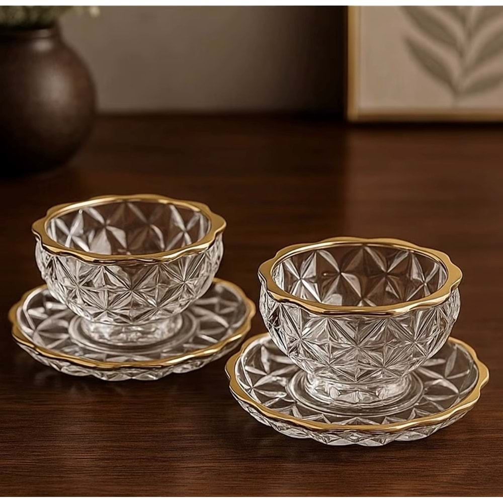 Herencıa Orkide Çerez Seti Ağız Gold (4 Paket)