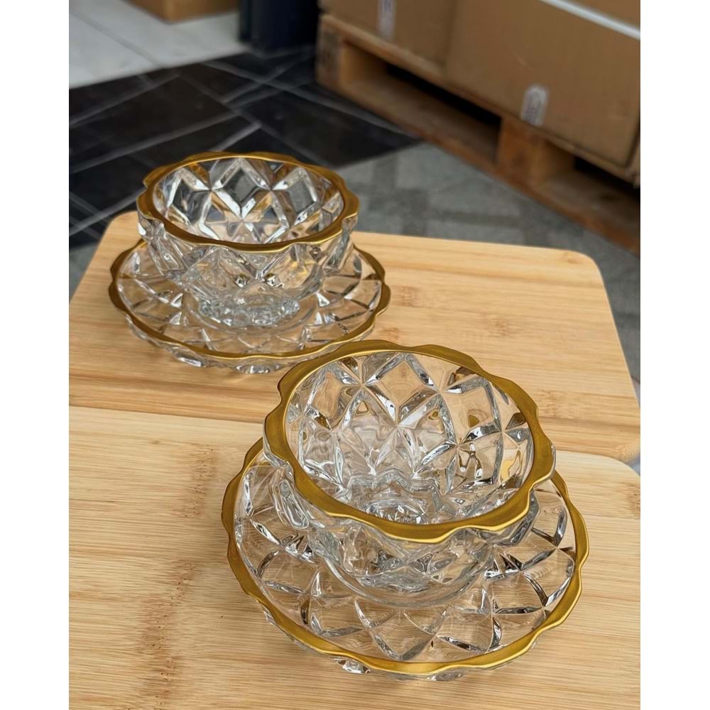 Herencıa Orkide Çerez Seti Ağız Gold (4 Paket)