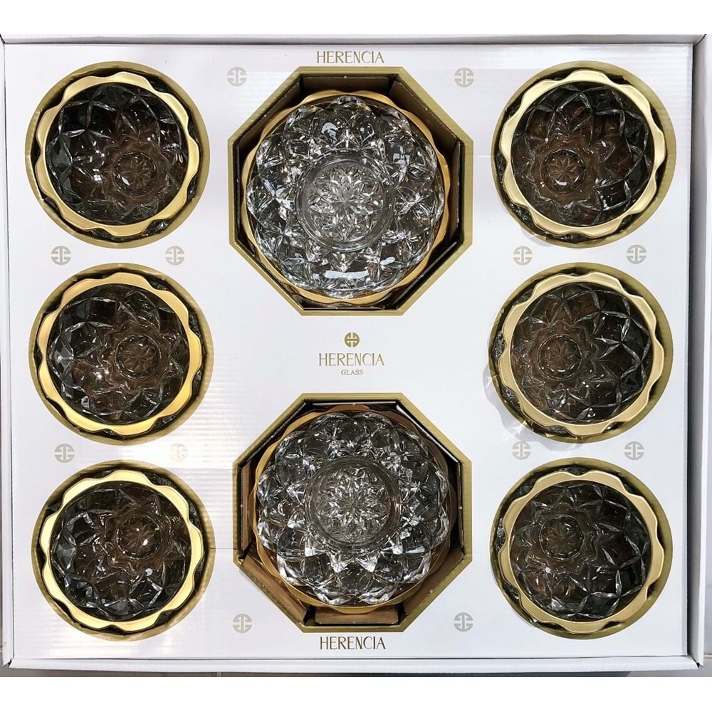 Herencıa Orkide Çerez Seti Ağız Gold (4 Paket)