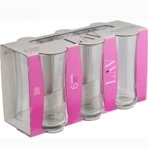 Lav Dur331E 6 Lı Meşrubat Bardağı (8 Paket)