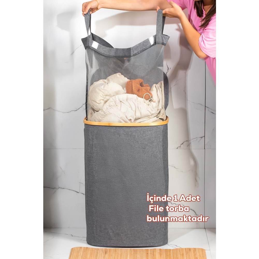 Porsima MİO-101 Kirli Çamaşır Sepeti (20 Adet)