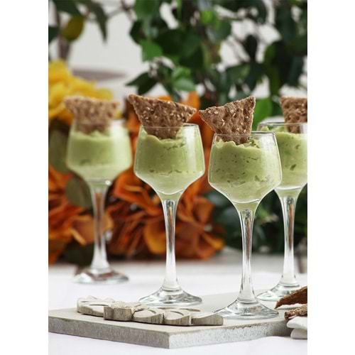 Lav Lal506F 6 Lı Ayaklı Kahve Yanı Bardak (4 Paket)