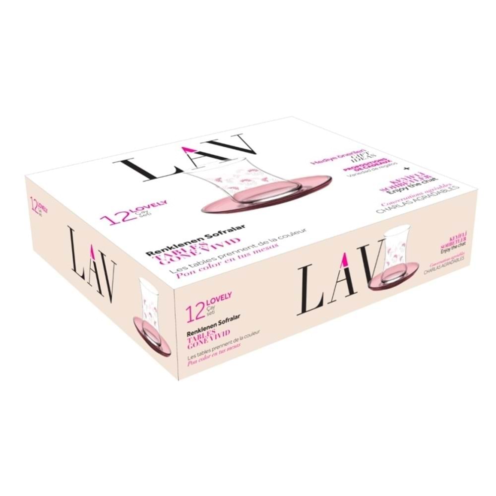 Lav Lovelys2 Çay Seti (6 Paket)