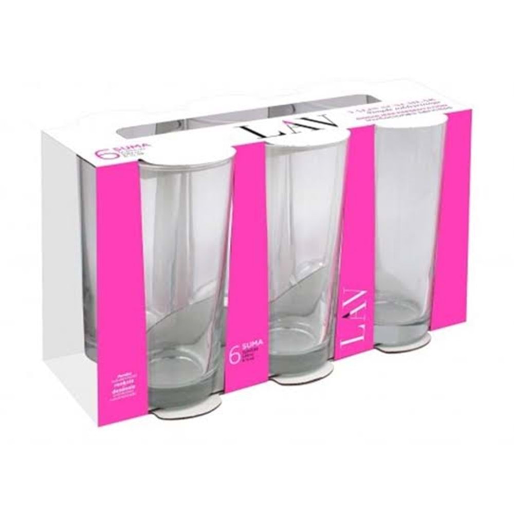 Lav Sum330E 6 Lı Limonata Bardağı (8 Paket)