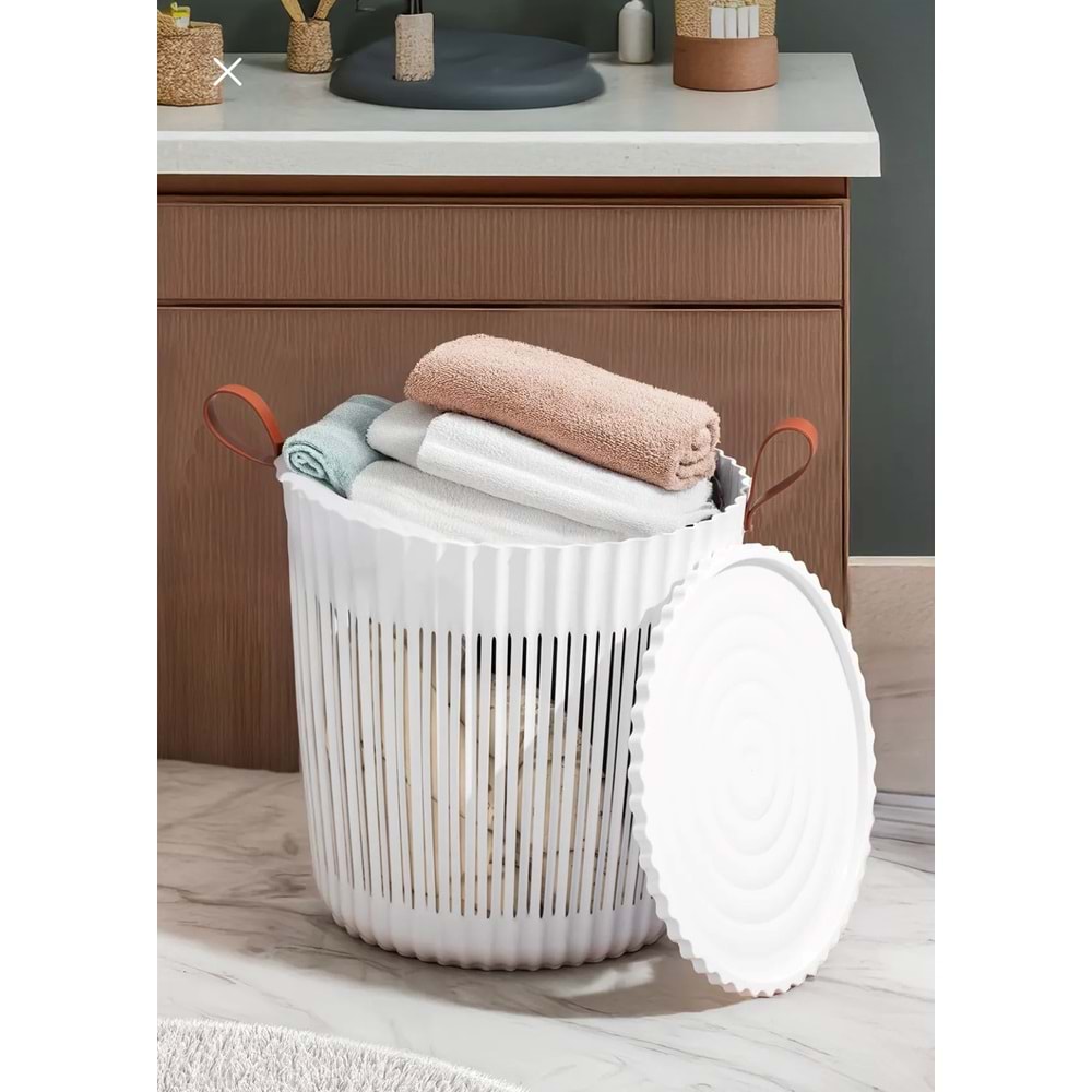 Porsima 4316 Beyaz 3 Lü Sepet