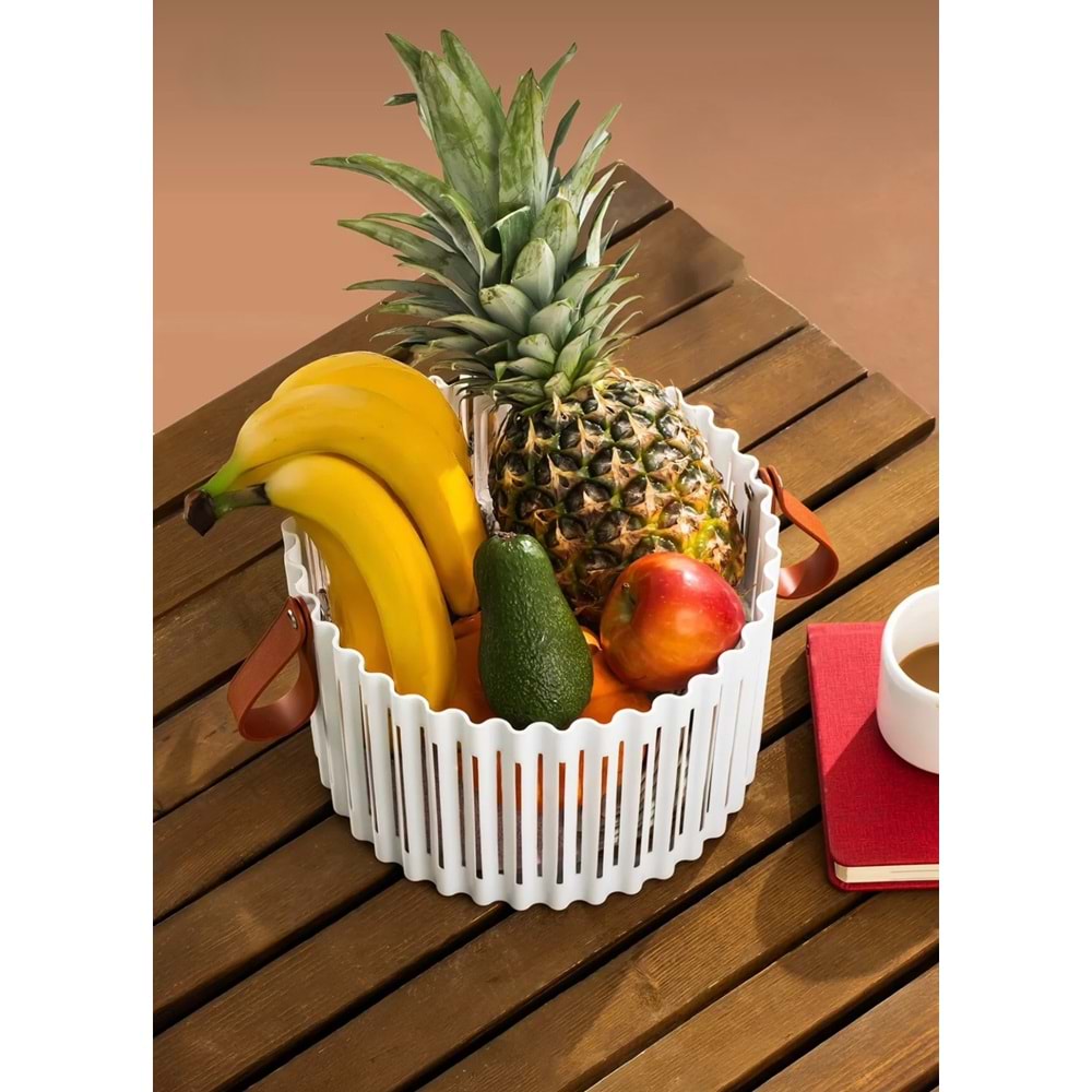 Porsima 4316 Beyaz 3 Lü Sepet