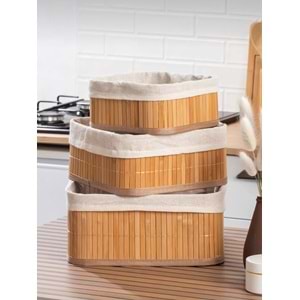 Porsima 2083 / 2084 / 2082 3 Lü Ekmek Sepeti (8 Adet)