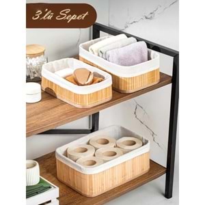 Porsima 2083 / 2084 / 2082 3 Lü Ekmek Sepeti (8 Adet)