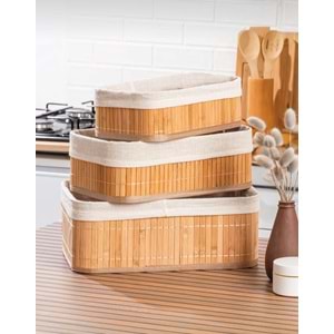 Porsima 2083 / 2084 / 2082 3 Lü Ekmek Sepeti (8 Adet)