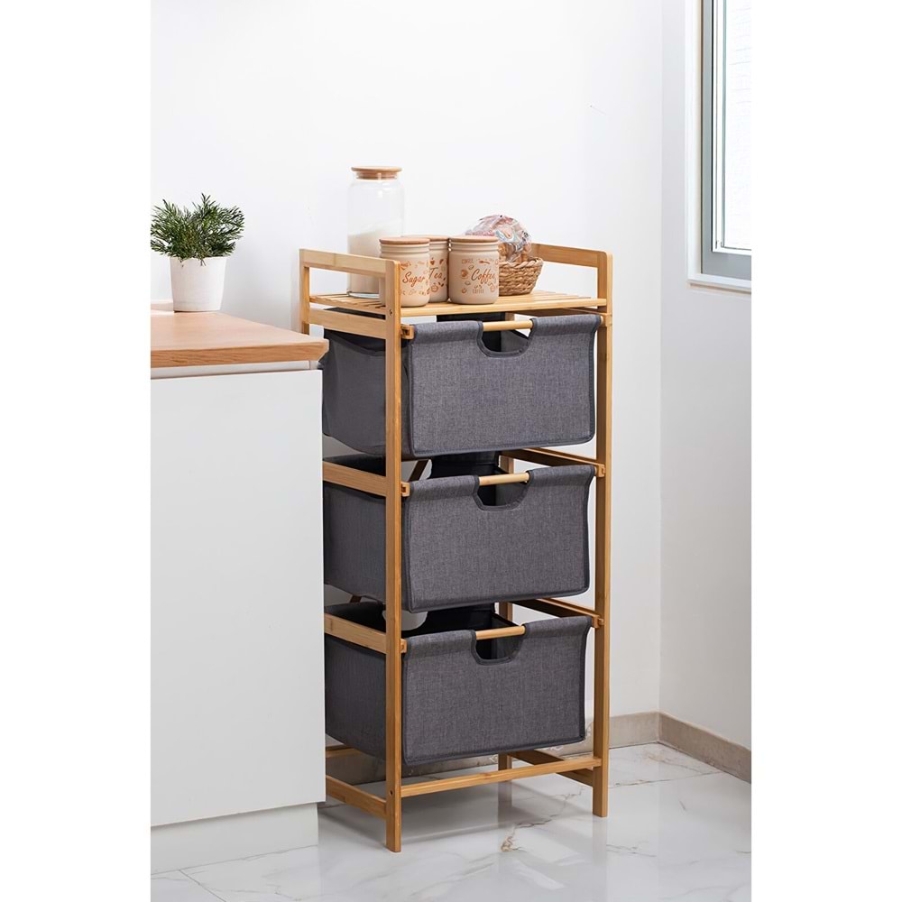 Porsima 2064 / 2063 / 2059 Ahşap Organizer Dolap