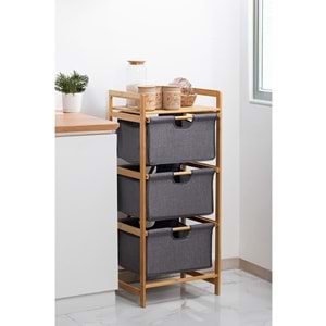 Porsima 2064 / 2063 / 2059 Ahşap Organizer Dolap