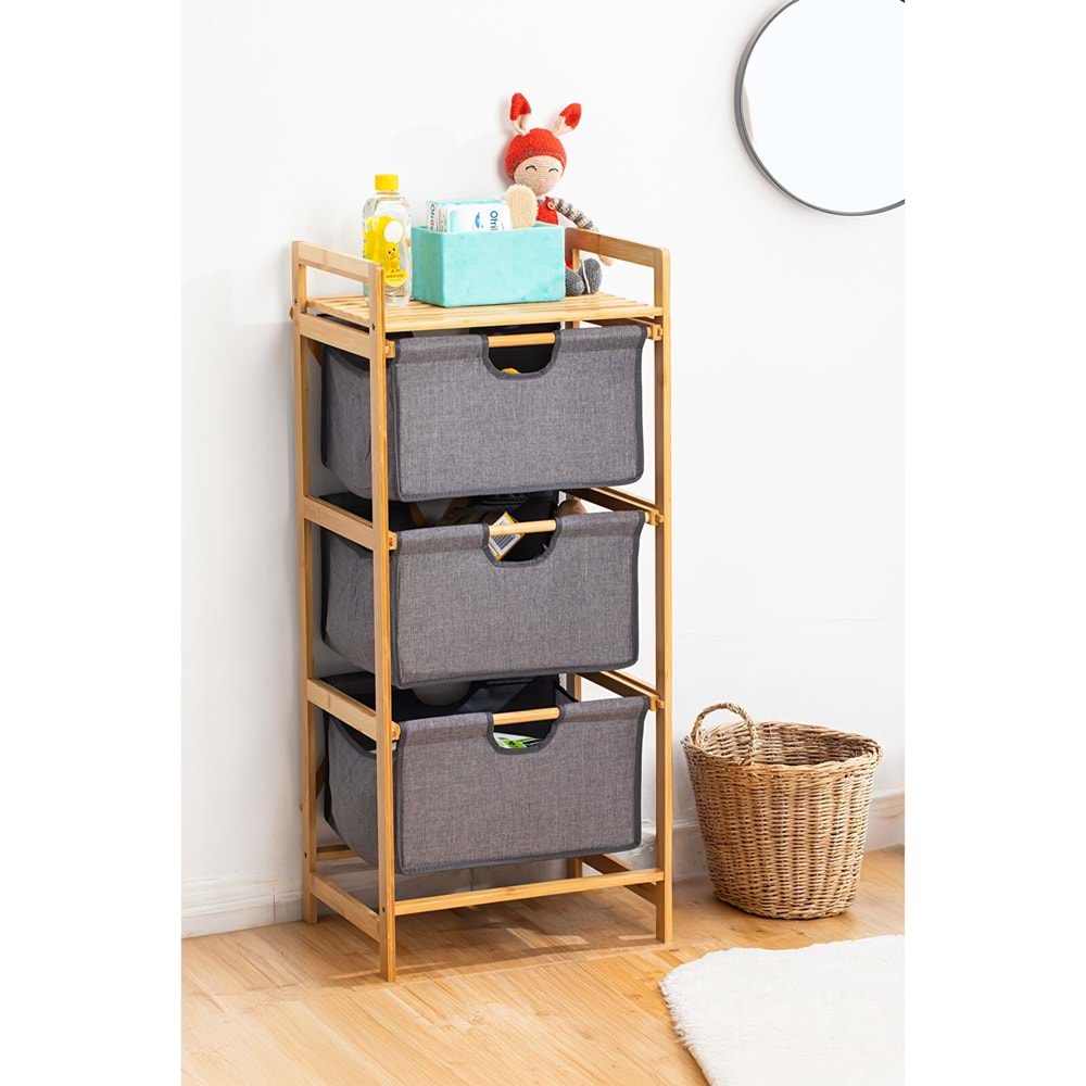 Porsima 2064 / 2063 / 2059 Ahşap Organizer Dolap