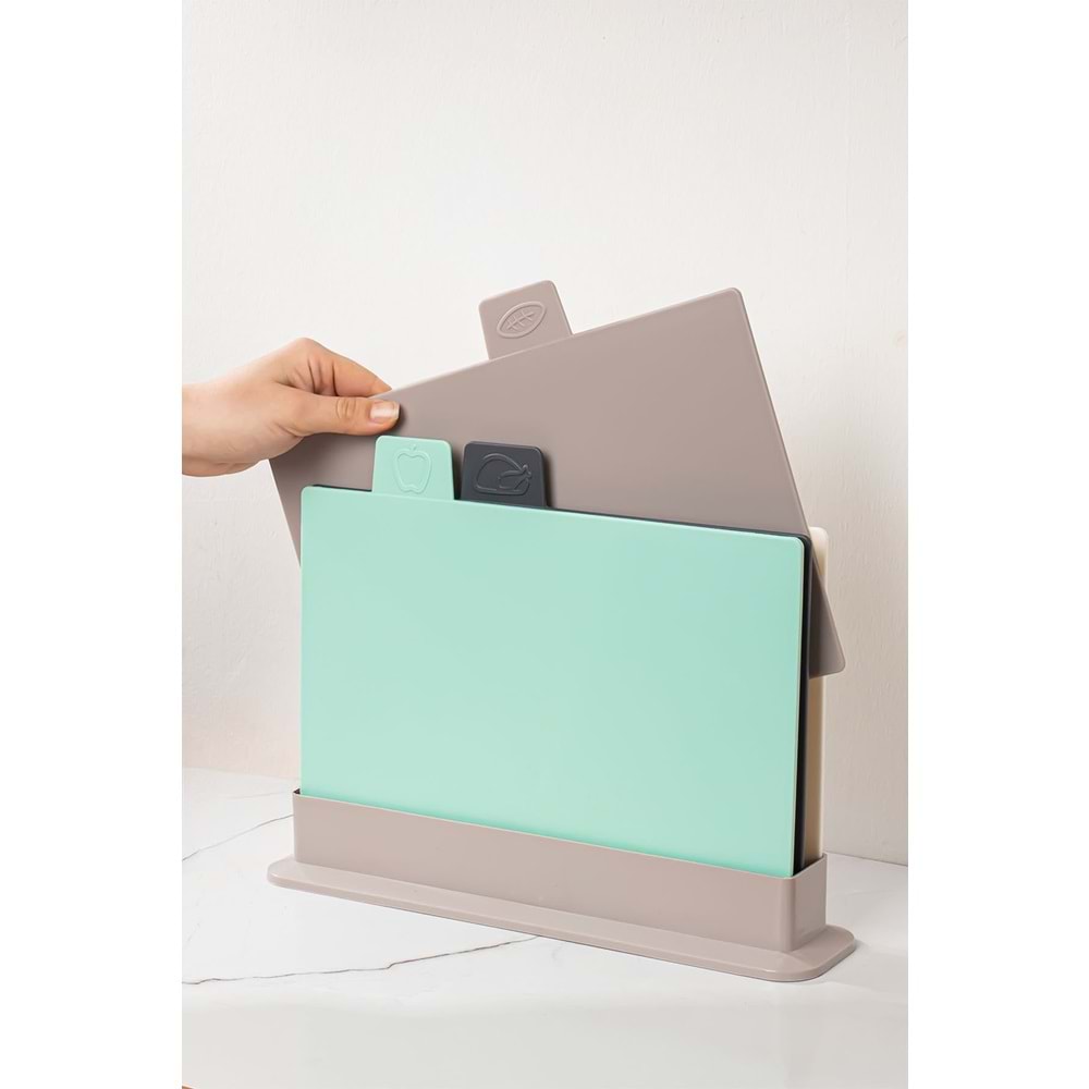 Porsima 1164 Kapiçino Asia 4 Lü Kesim Panosu (1 Paket)