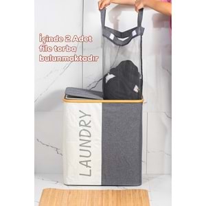 Porsima MİO-103 Kirli Çamaşır Sepeti (20 Adet)