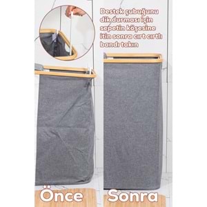 Porsima MİO-103 Kirli Çamaşır Sepeti (20 Adet)