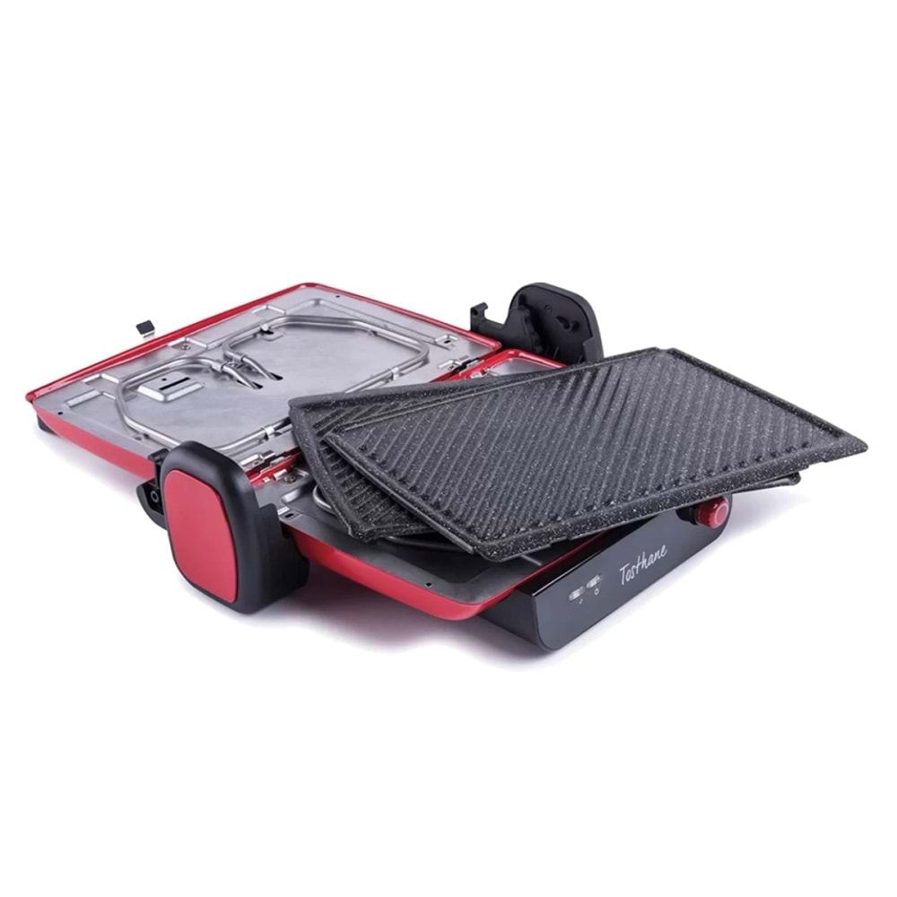 Stilevs Tosthane Granit Tost Makinesi Kırmızı