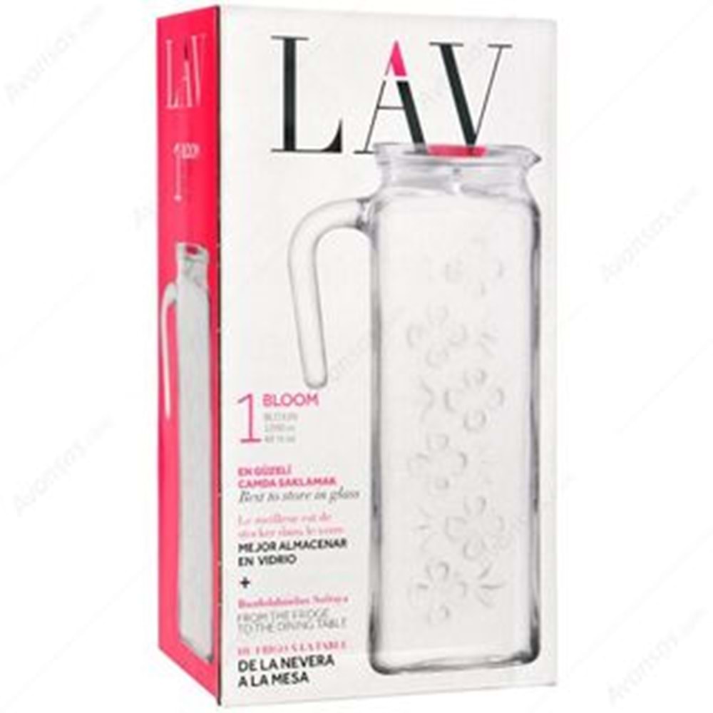 Lav Blo120 PK0001RP Sürahi Desensiz (6 Paket)