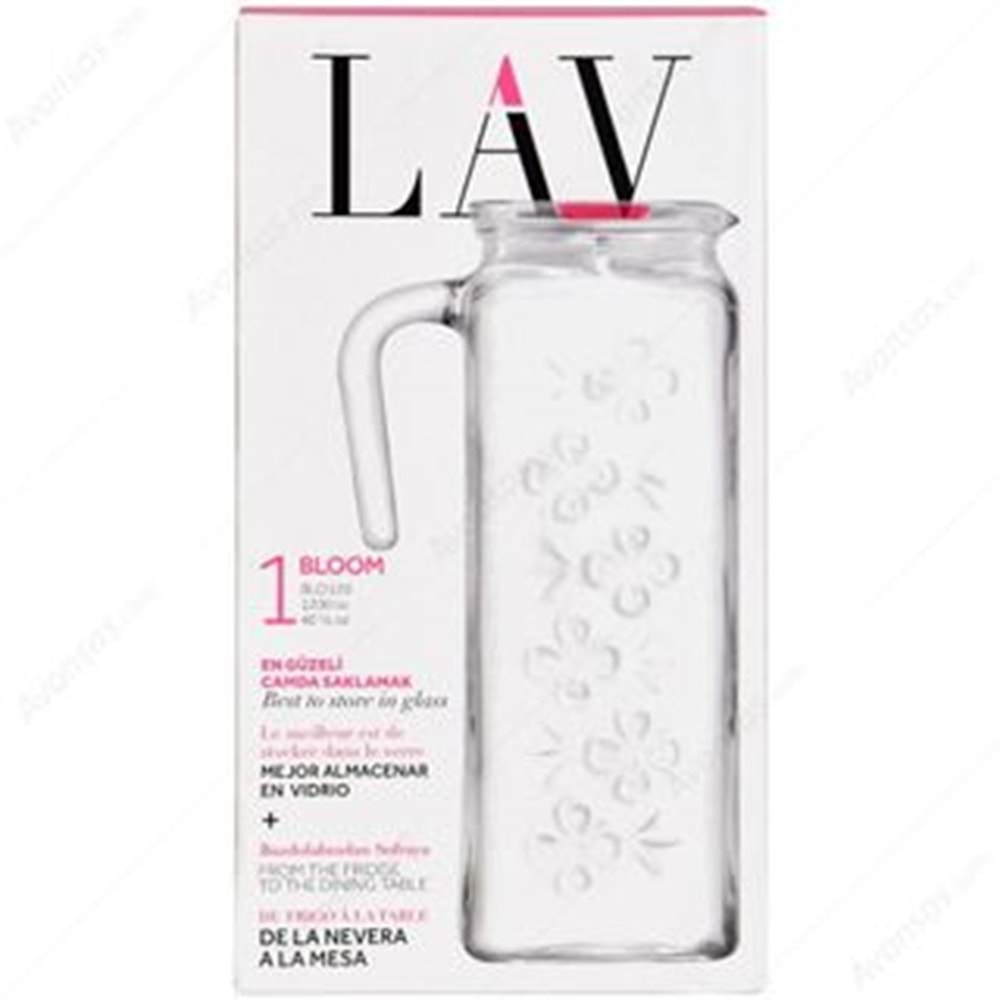 Lav Blo120 PK0001RP Sürahi Desensiz (6 Paket)