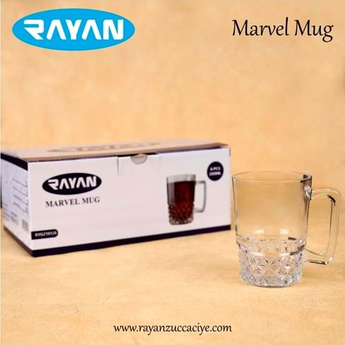 Rayan 6 Lı Marvel Mug (8 Paket)