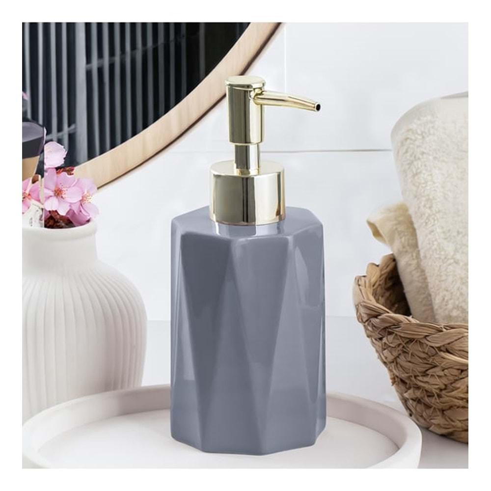 Cooker 3205 Sekizgen Antrasit Sıvı Sabunluk (48 Adet)