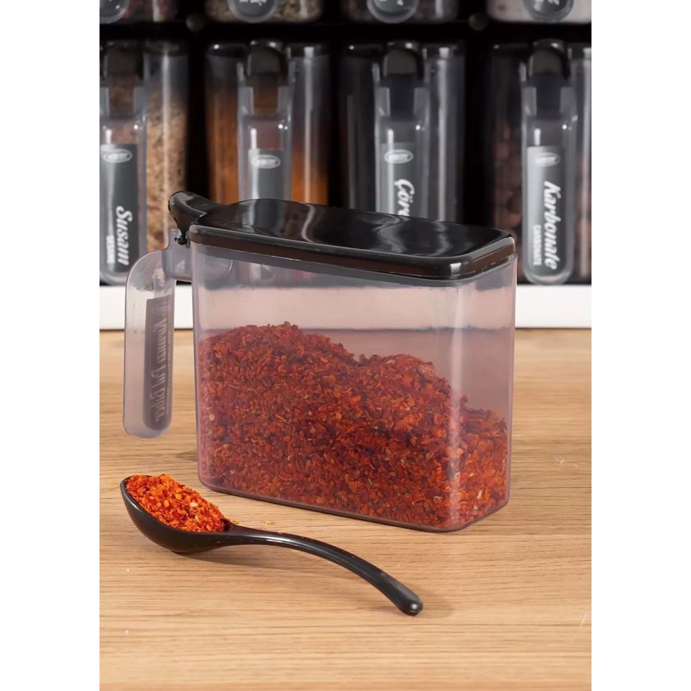 Porsima 1165 Siyah Beyaz 12 Li Random Baharatlık (1 Paket)