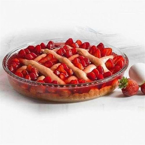 Paşabahçe 59044 Borcam Yuvarlak Tepsi (6 Paket)