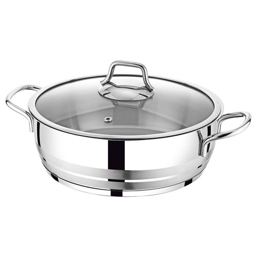 Vivaldi 28 cm Aster Basık Tencere (6 Adet)