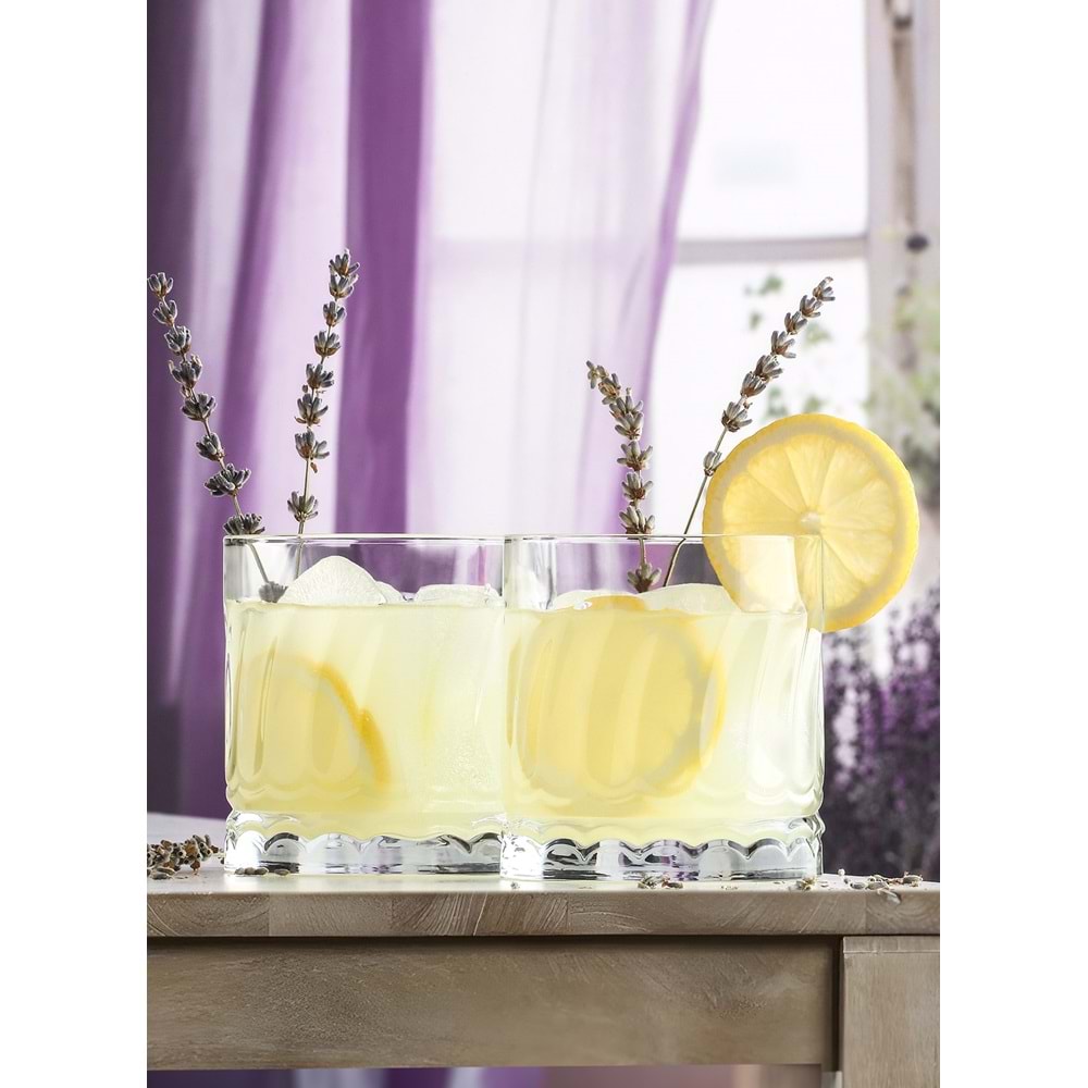 Lav Wav430CS Wave 4 Lü Meşrubat Bardak (6 Paket)