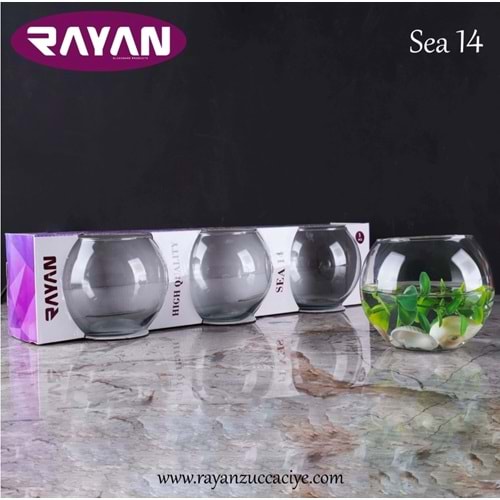 Rayan 3 Lü Fanus Sea 14 (6 Paket)