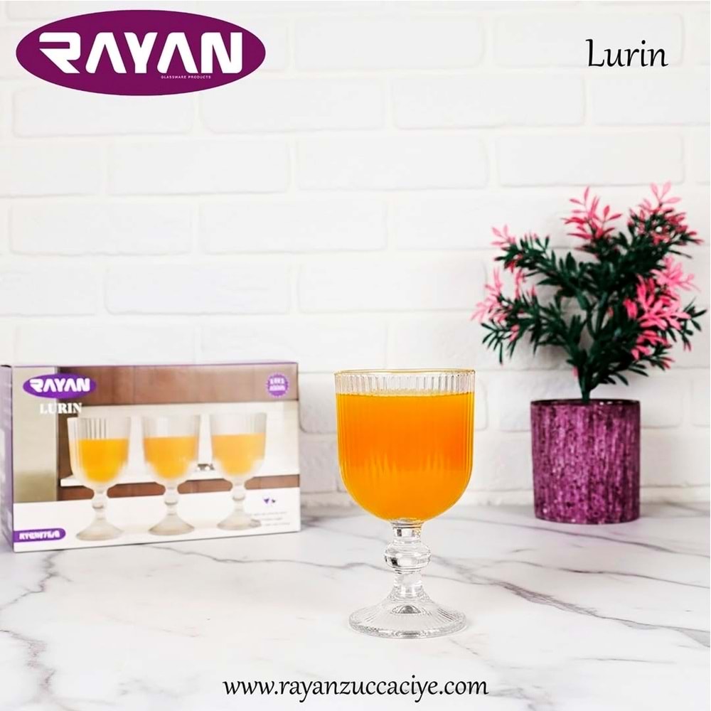Rayan 6 Lı Bardak Lurin (8 Paket)