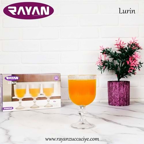 Rayan 6 Lı Bardak Lurin (8 Paket)