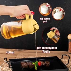 Porsima 2086-1 450 Ml Cam Sprey Yağdanlık (50 Paket)