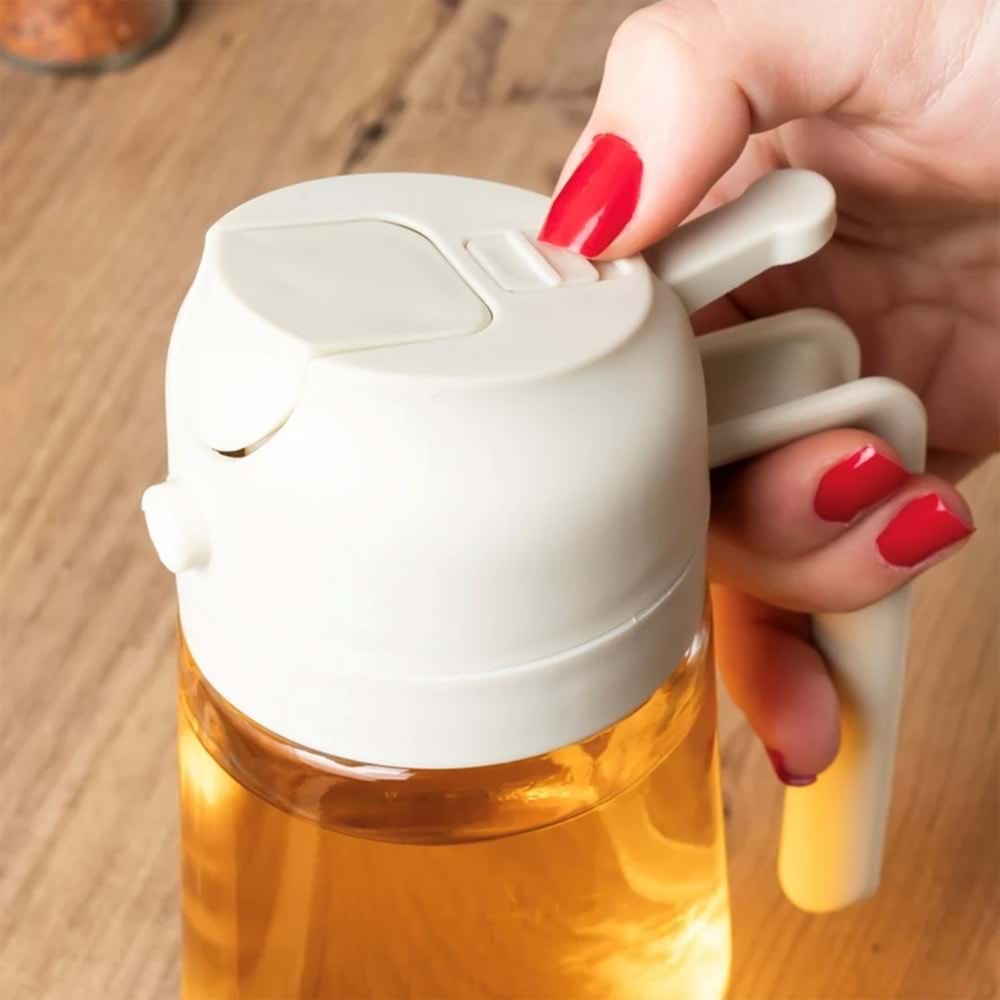 Porsima 2086-1 450 Ml Cam Sprey Yağdanlık (50 Paket)