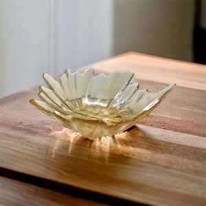 Vanes Yaprak 6 Lı Cam Çerezlik Oranj (12 Paket)