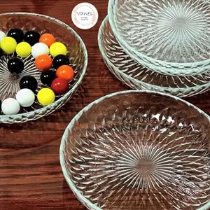 Sigma Aden 12 Cm 6 Lı Çerezlik Şeffaf (6 Paket)