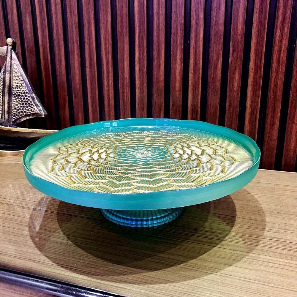 Mokka 33 Cm Kapaksız Ayaklı Sunumluk (6 Paket)