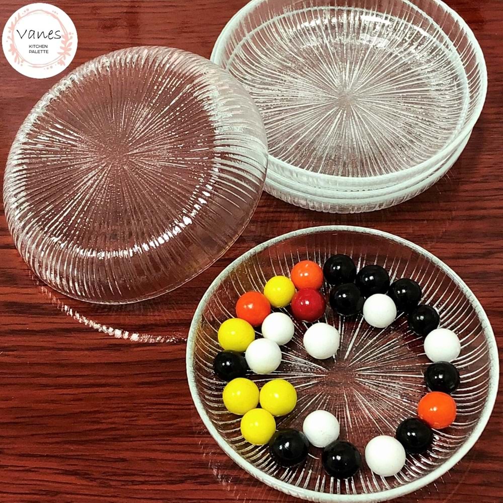 Sigma Linea 12 Cm 6 Lı Çerezlik Şeffaf (6 Paket)