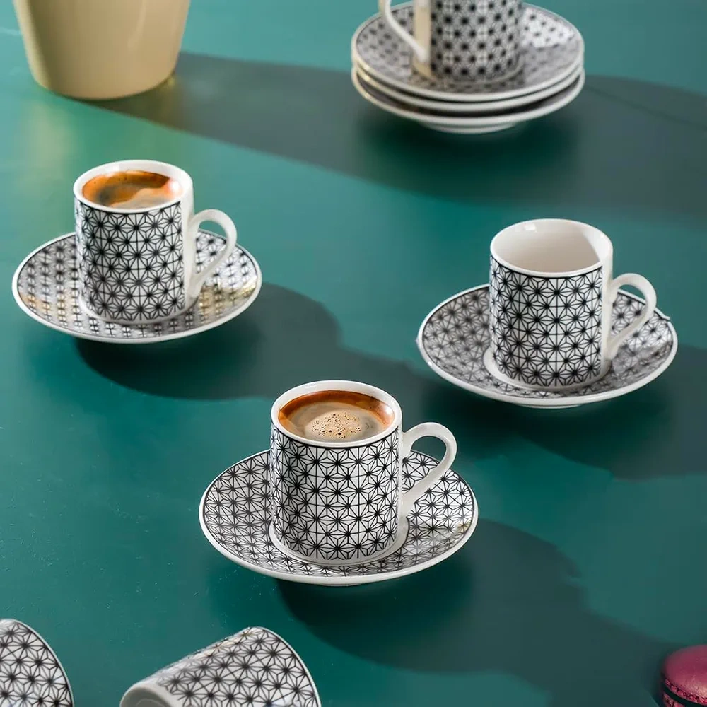 Perotti 2'Li Yx02 Porselen Kahve Takımı (Kutu