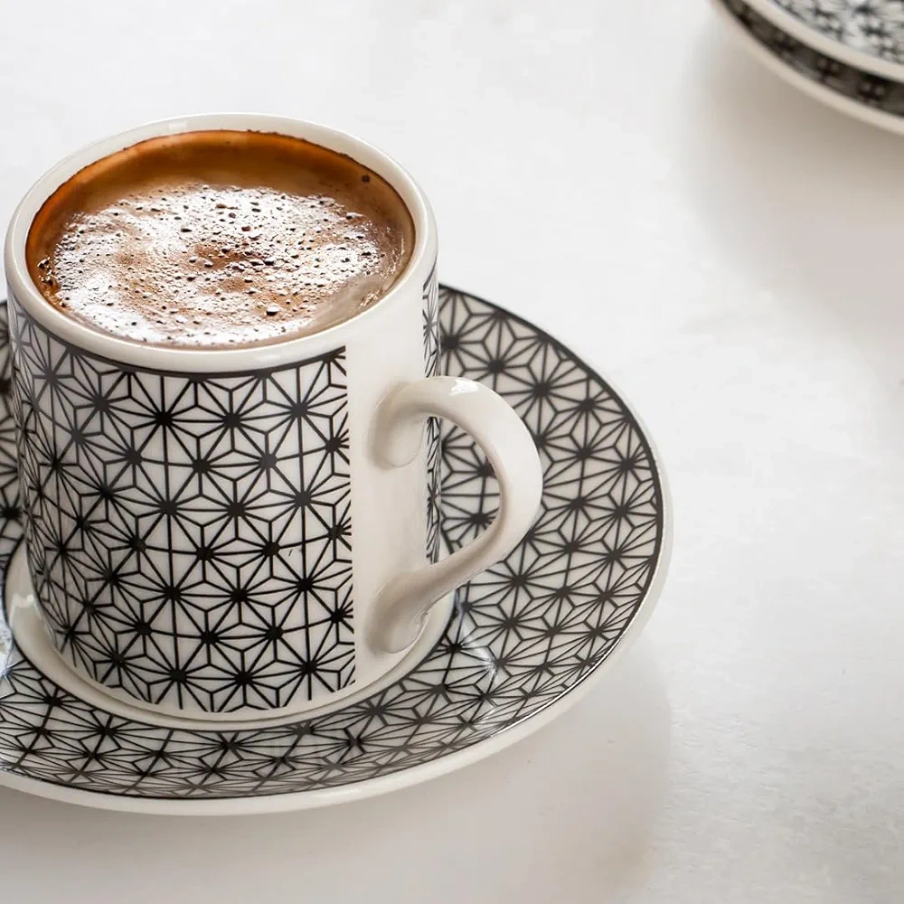 Perotti 2'Li Yx02 Porselen Kahve Takımı (Kutu