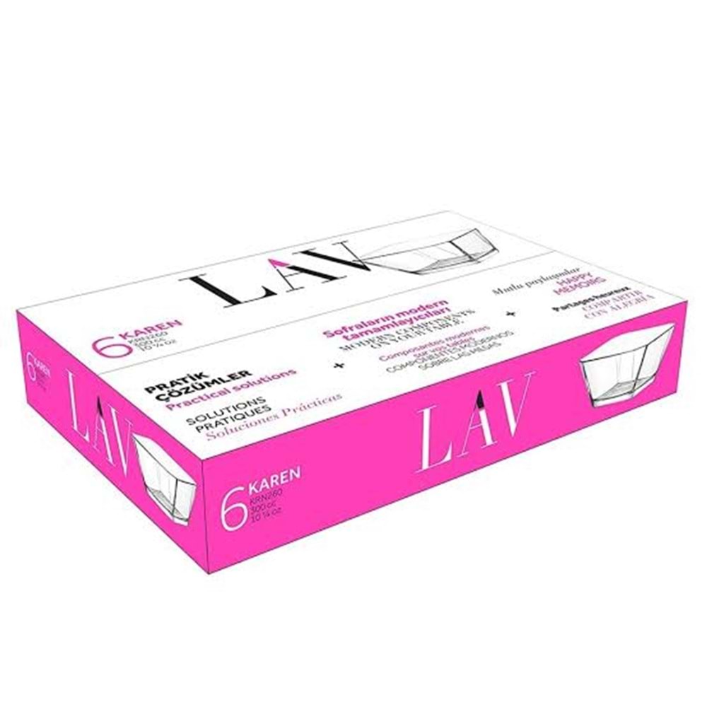 Lav Krn260F 6 Lı Kase (8 Paket)