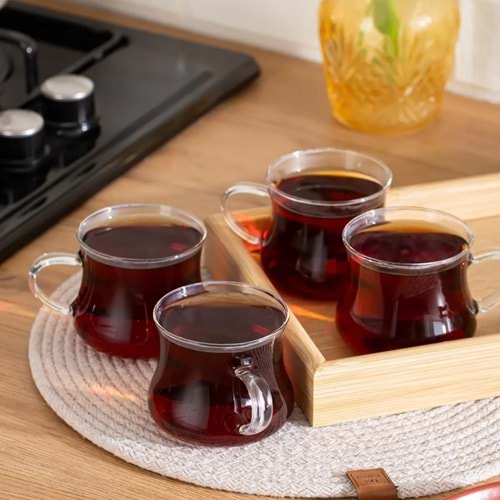 Pablito Pbt-706 4'Lü Cam Kupa Bardak (Kutu)