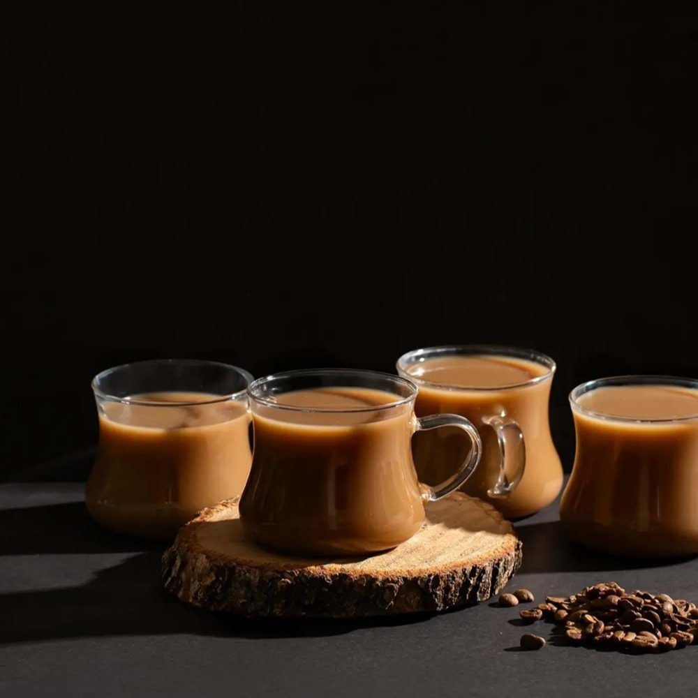 Pablito Pbt-706 4'Lü Cam Kupa Bardak (Kutu)