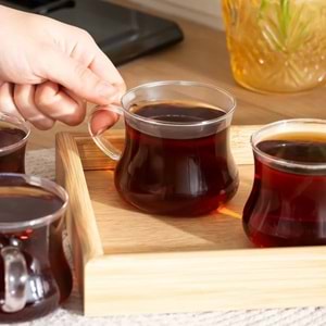 Pablito Pbt-706 4'Lü Cam Kupa Bardak (Kutu)