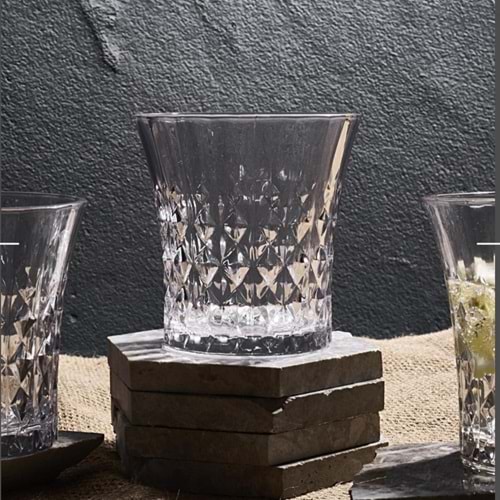 Perotti 14968 Arturo Wide 4'Lü Cam Bardak 260 Ml (Kutu)