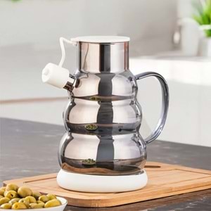 Cooker 3617-2 Beyaz Cam Yağlık (Kutu)