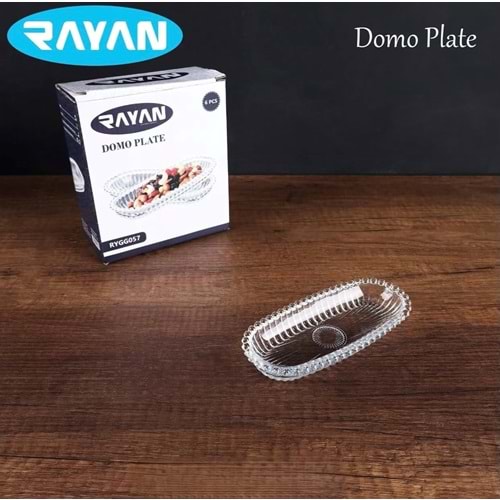 Rayan Domo Plate 6 Lı Sunumluk (16 Paket)