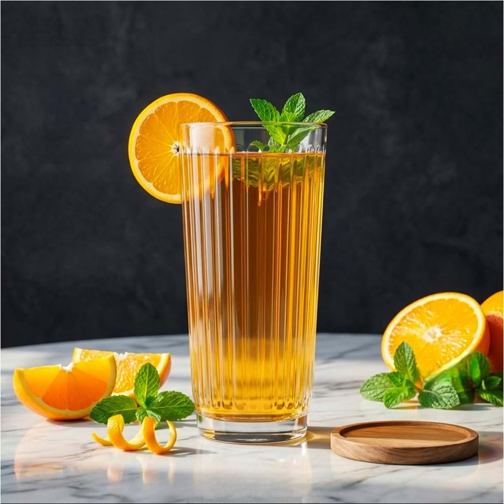 Elmas Lina 6 Lı Uzun Meşrubat Bardak (8 Paket)